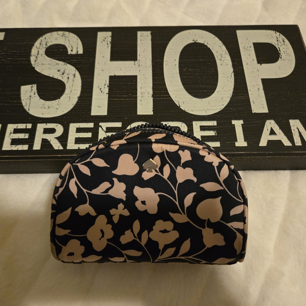 Floral Black and Cream Women's Bag